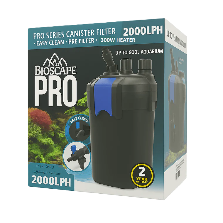 Bioscape Pro 2000lph Canister Filter