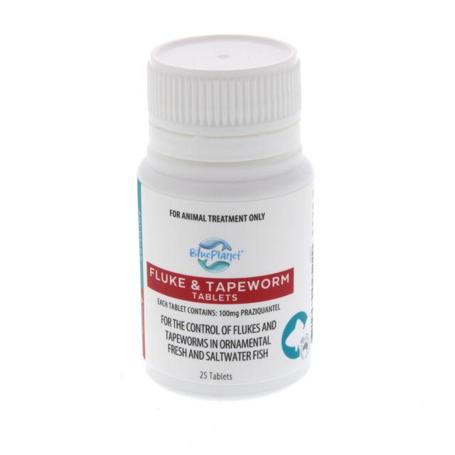 Blue Planet Fluke & Tapeworm 25 tablets - Nature Aquariums