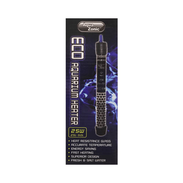 Aqua Zonic Eco Aquarium Heater 25w Nature Aquariums