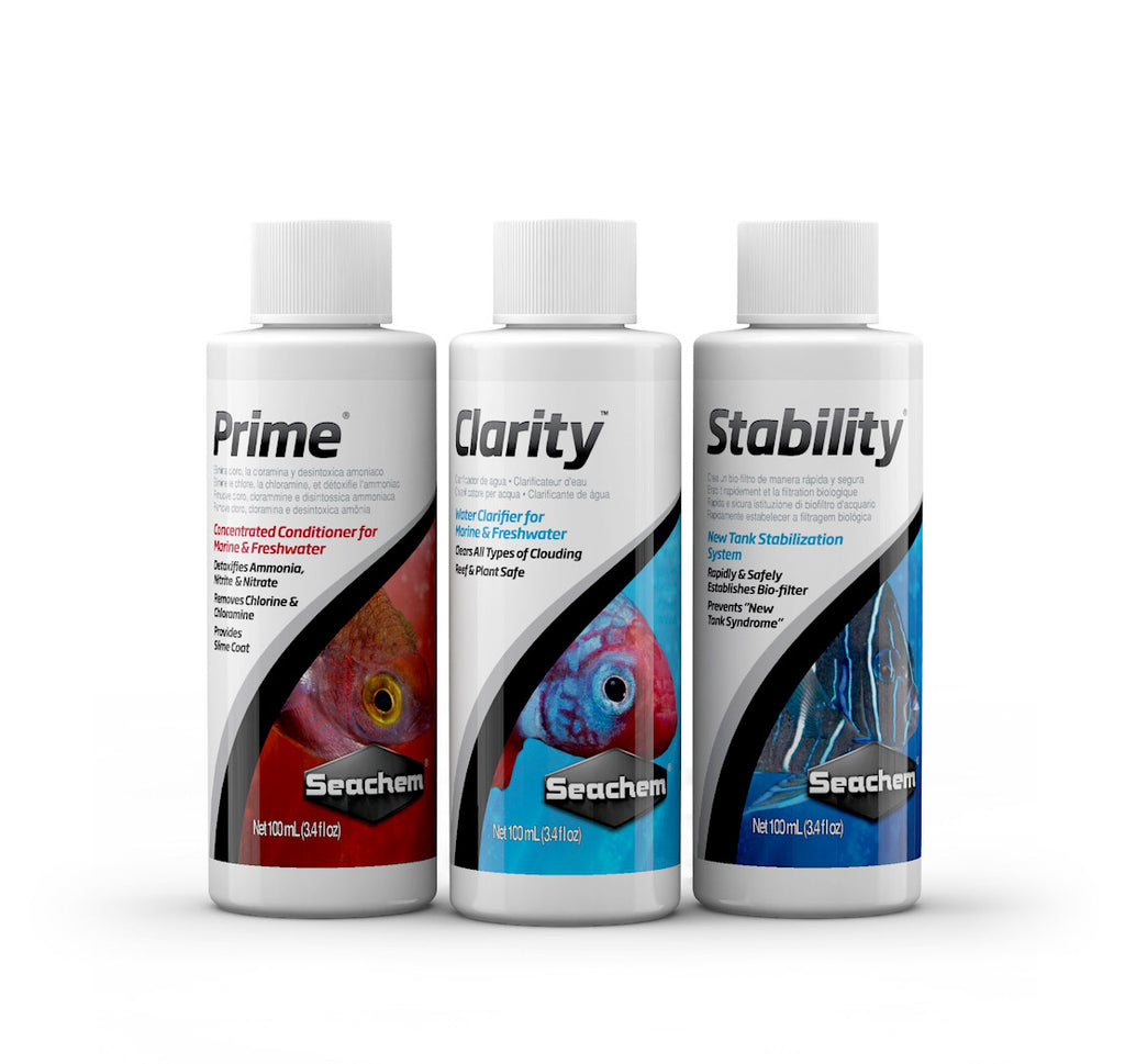 Aquarium water treatments, conditioners and additives 