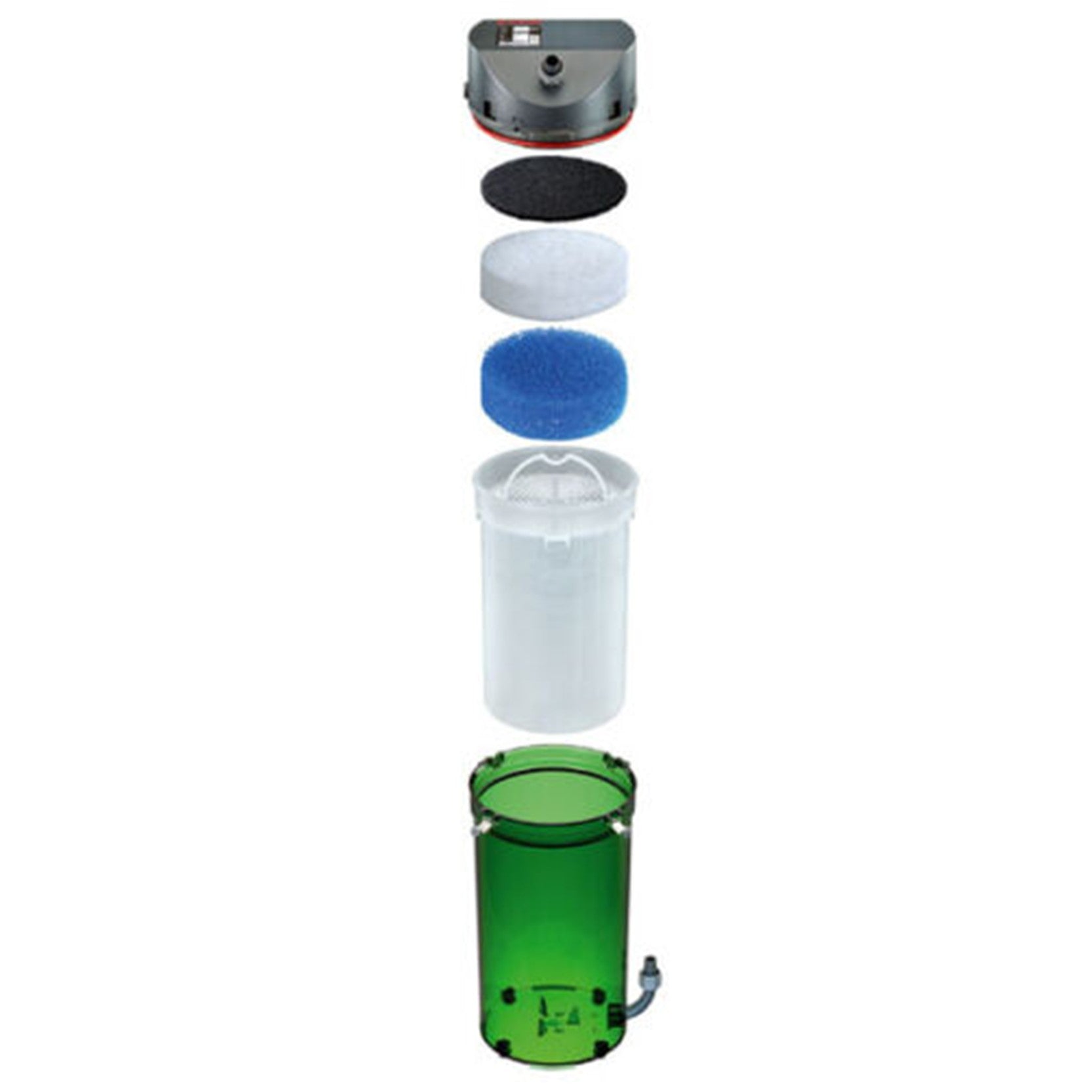Eheim Classic 250 - 2213 With Sponge and Bio Media Canister
