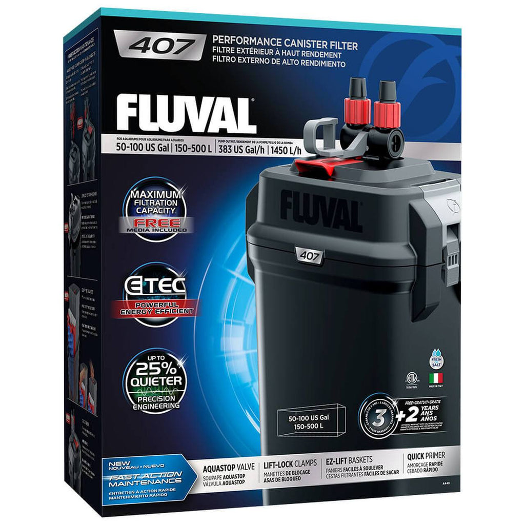 Fluval 407 Canister Filter - Nature Aquariums