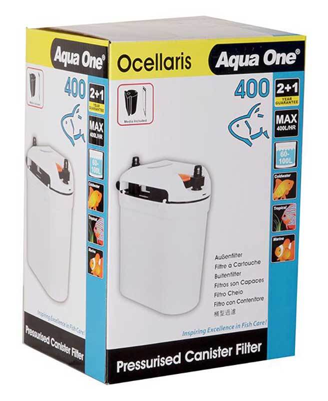 Aqua One Ocellaris Canister Filter 400 - Nature Aquariums