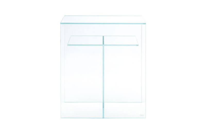 ADA Cube Cabinet Clear W60xD30 (W60xD30xH70cm) - Nature Aquariums