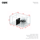 CADE Reef Peninsula - S2/P 1500 - Nature Aquariums