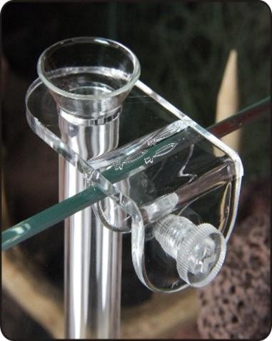 Shrimp Feeding Tube & Brackets - Nature Aquariums