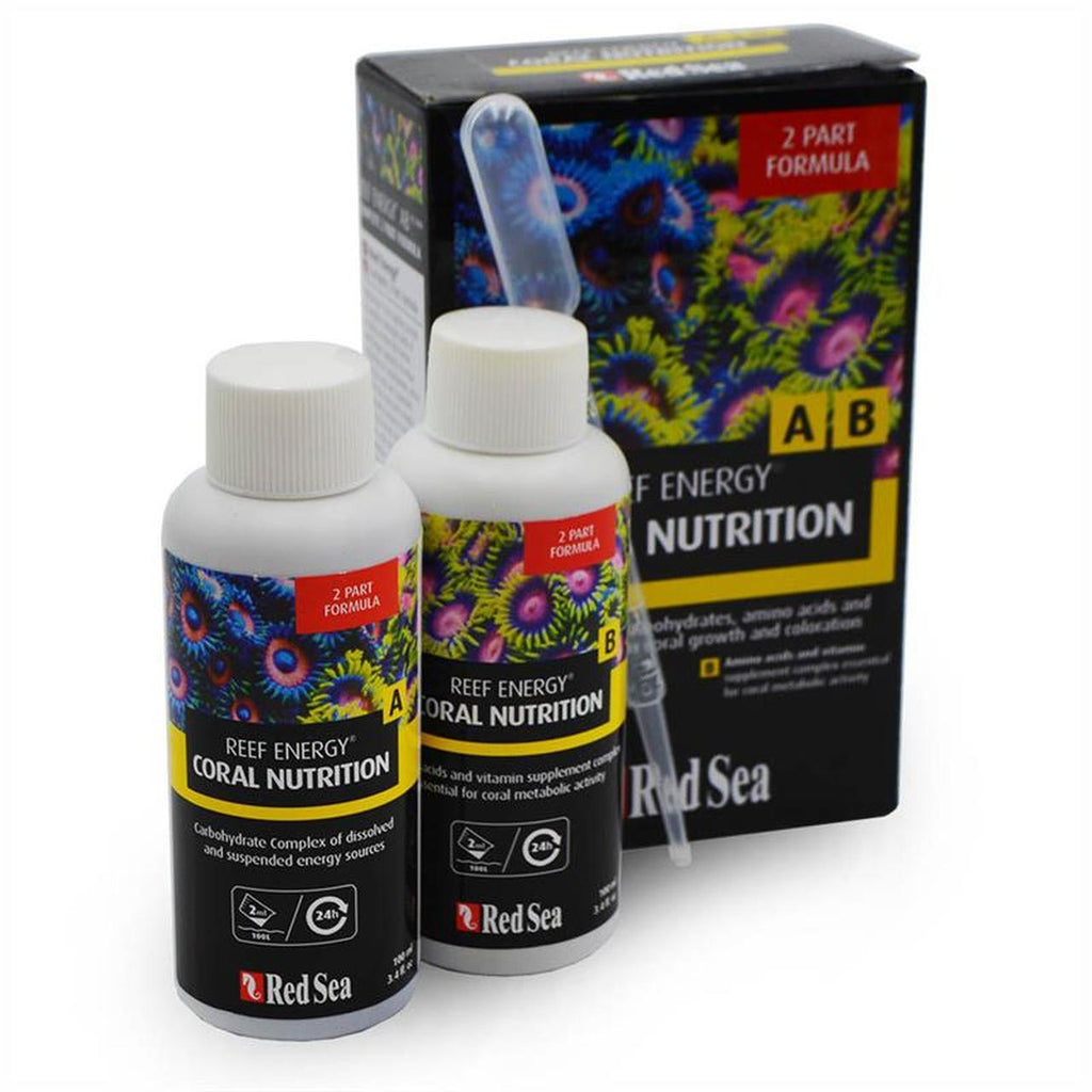 Red Sea Reef Care - Reef Energy A 100ml and Reef Energy B 100ml - Nature Aquariums