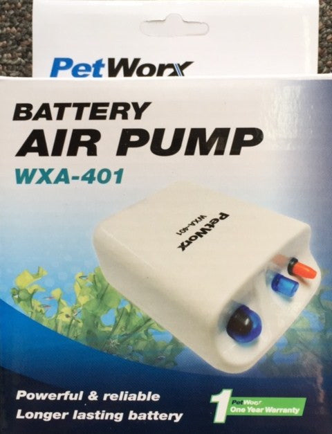 Pet Worx 401 Battery Air Pump - Nature Aquariums