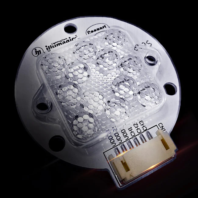 illumagic X4 Puck Showcasing Silicone Lens