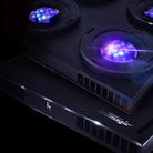 illumagic X4 Design highlighting the LEDs and heat vents