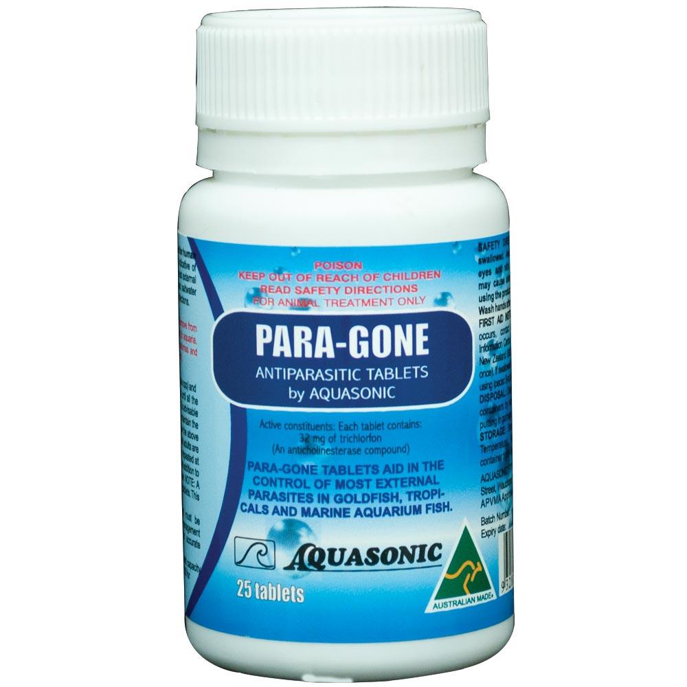 Aquasonic Para-Gone 25 tablets - Nature Aquariums