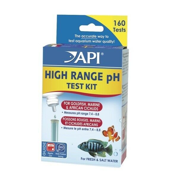 API pH High Range Test Kit - Fresh/Saltwater - Nature Aquariums