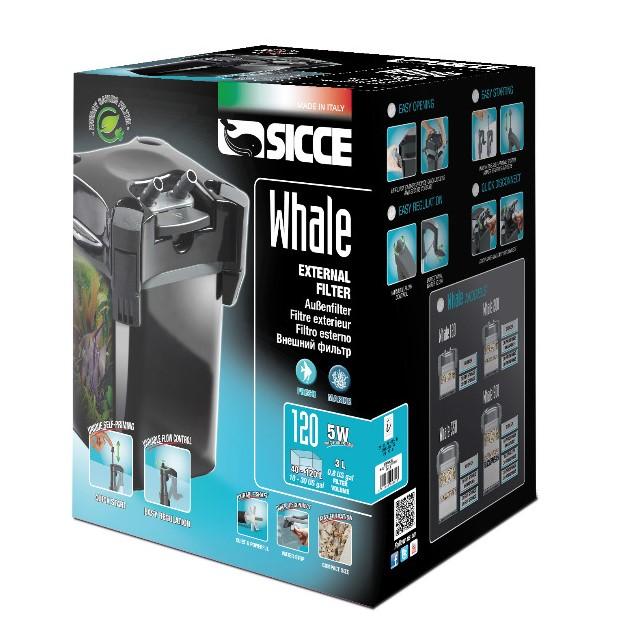 Sicce Whale Canister Filter 120 - Nature Aquariums